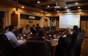 جلسه بررسی احداث رینگ ۹۰ متری شهر رشت با حضور «رحیم شوقی» شهردار رشت برگزار شد