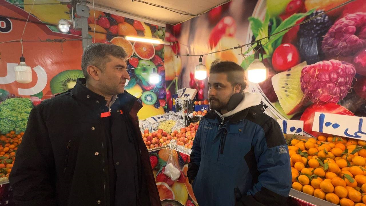 بازدید میدانی مدیرعامل توزیع برق گیلان از اصناف رشت برای پایش مصرف انرژی