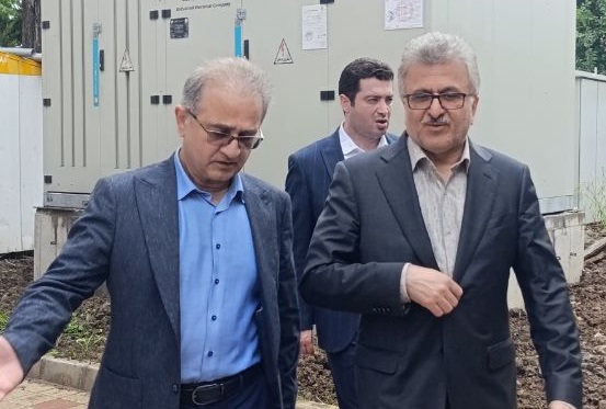 بازدید رئیس دانشگاه علوم پزشکی گیلان از پروژه‌های رادیوتراپی و پت‌اسکن رازی رشت