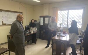 پایش میدانی معاون بهداشتی دانشگاه از مرکز خدمات جامع سلامت بیجارپس سنگر شهرستان رشت