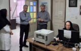 بازدید معاون بهداشتی دانشگاه از مرکز خدمات جامع سلامت شماره ۸ رشت