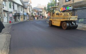 کوی دلدار بلوار باهنر رشت میزبان عملیات بهسازی و آسفالت شد